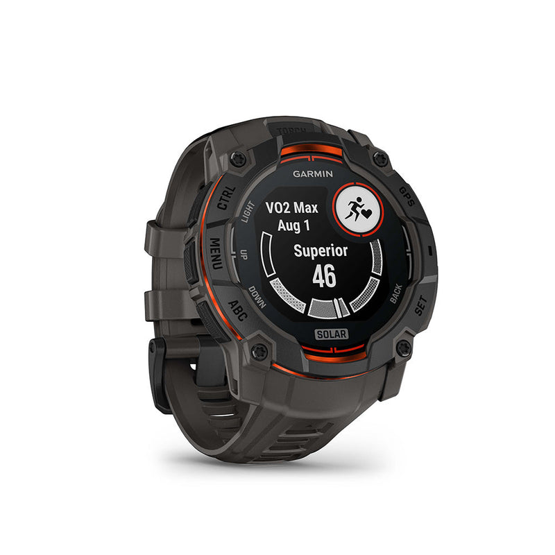 Garmin Instinct 3,50mm,Solar,Black Bezel with Charcoal Band