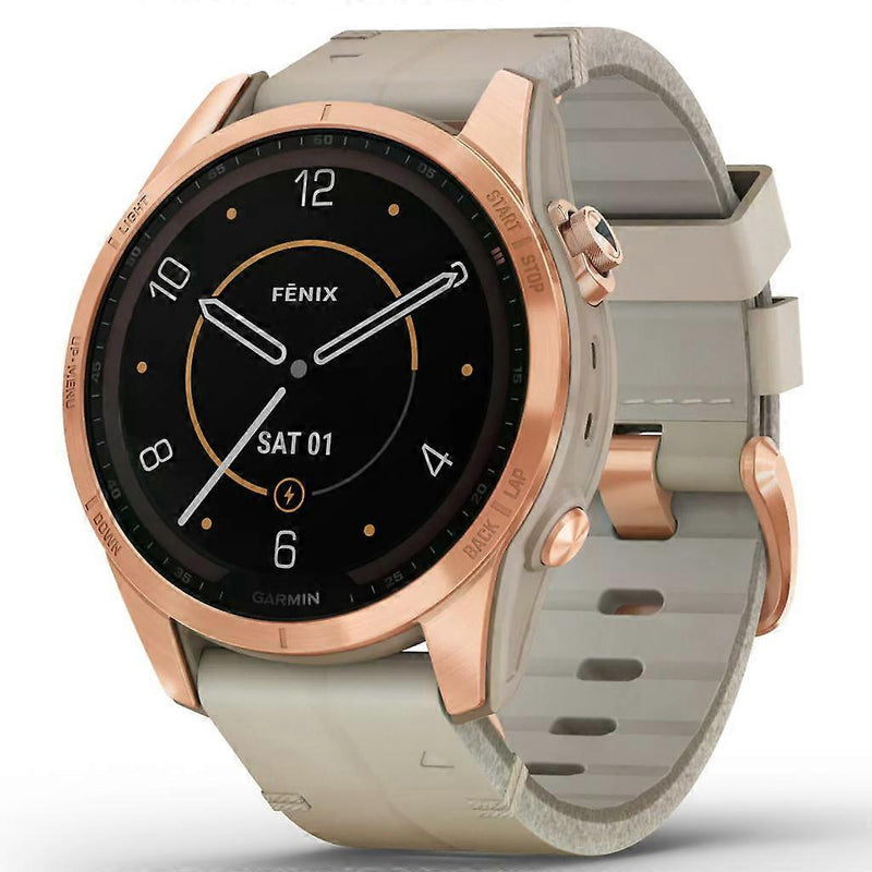 Garmin Fenix 7 s Solar Rose Gold w/Lt Sand Band