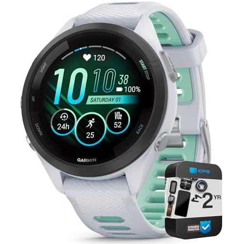 Garmin Forerunner 265S - Whitestone/Neo Tropic