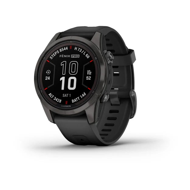 Garmin fēnix 7S Pro, Sapphire Solar Edition