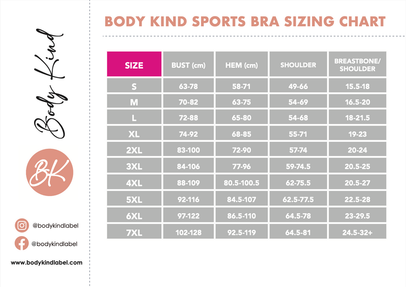Body Kind Sports Bra - Version 2.0 | Pink