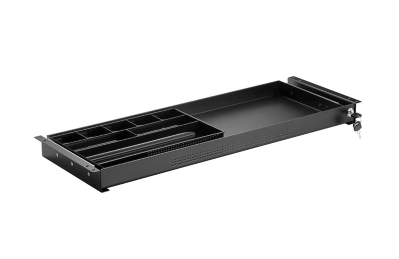 Ultra-Slim Under Desk Storage Drawer
